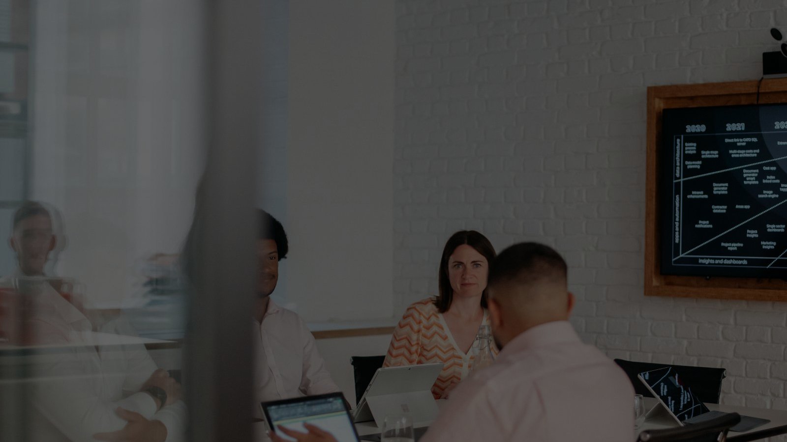 Built Dynamics consultants in a workshop with a client team